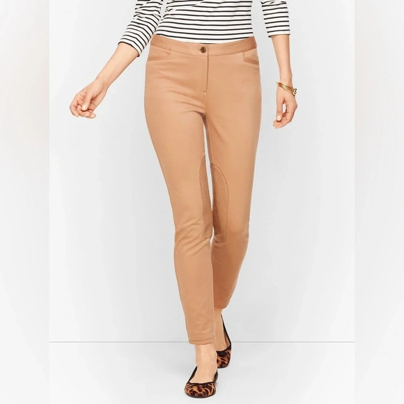 Talbots • Dalton Pants - Faux-Suede Patch Skinny Ankle - Picture 1 of 8